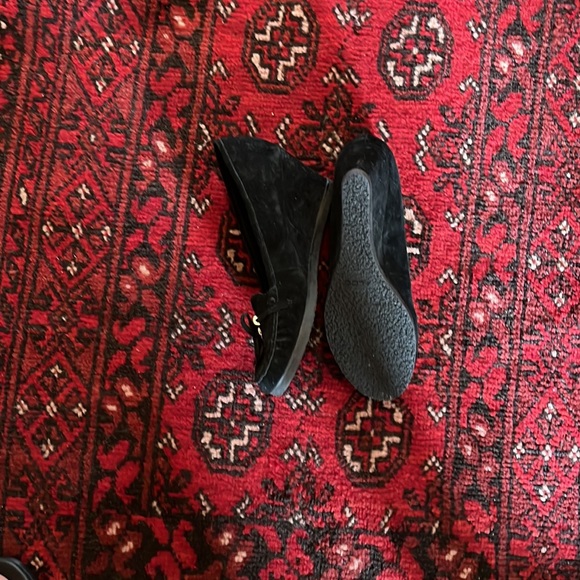 Shoes leather platforms new not worn - Picture 3 of 5